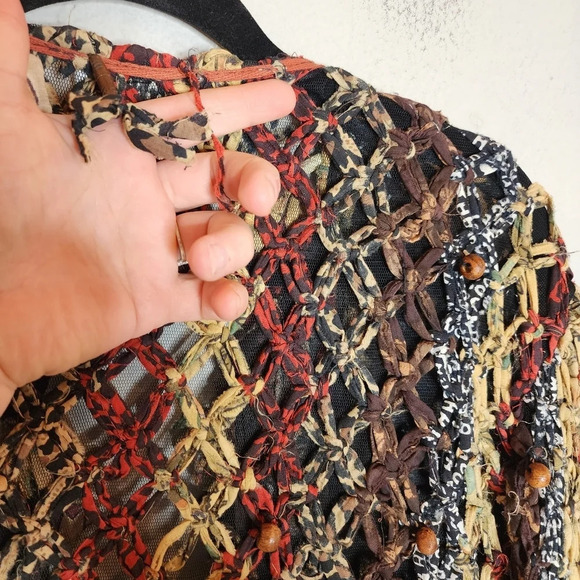 Sandy Starkman vintage shaggy cardigan jacket - Picture 13 of 16